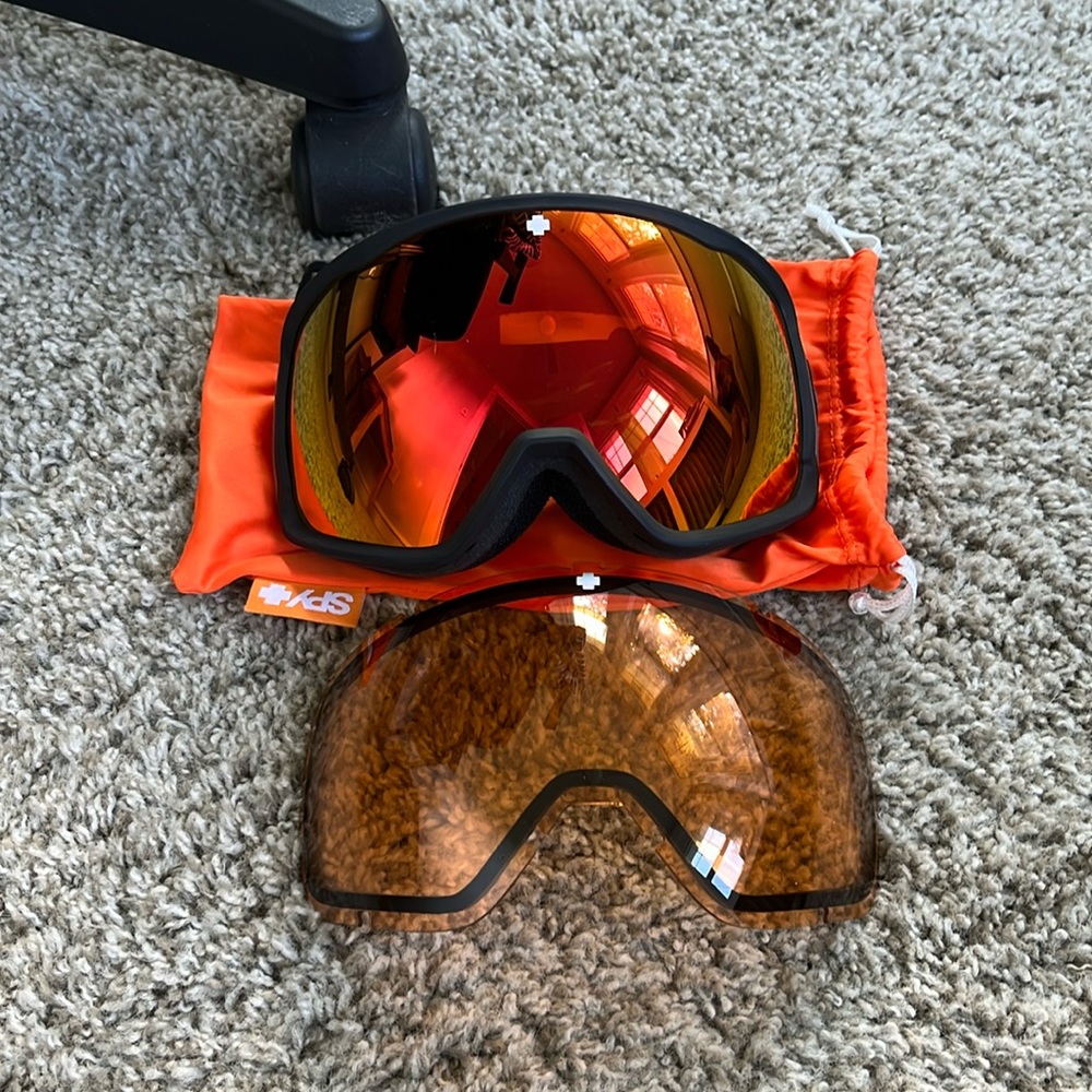 SPY UNDERPIN Snow Googles w/ Extra Lenses